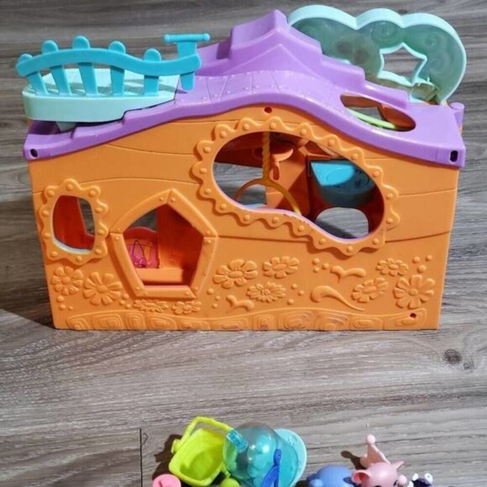 Littlest pet shop lot panda hamster monkey 2007 vintage pet clubhouse - Picture 13 of 13